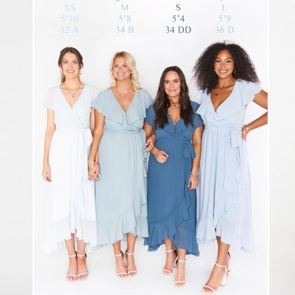 NWOT Show Me Your Mumu Jess Ruffle Midi Dress - Picture 5 of 12